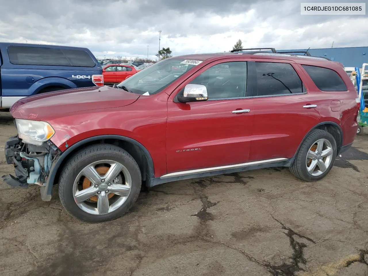 2013 Dodge Durango Citadel VIN: 1C4RDJEG1DC681085 Lot: 79928864