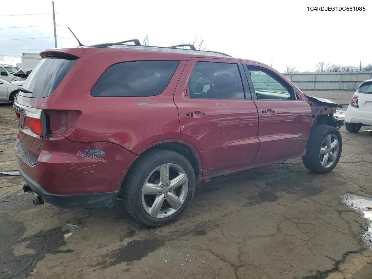 2013 Dodge Durango Citadel VIN: 1C4RDJEG1DC681085 Lot: 79928864