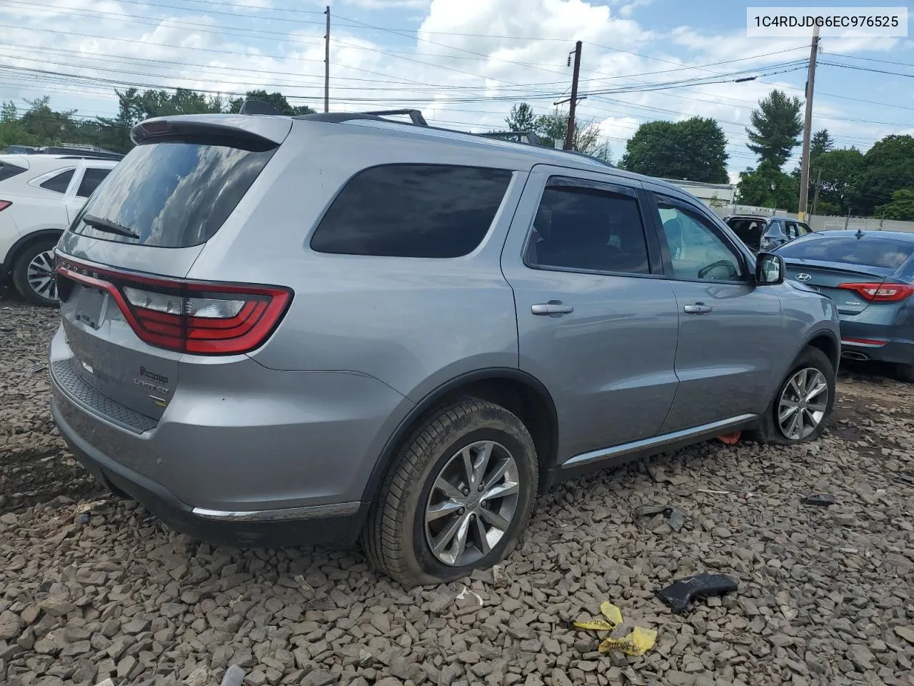 2014 Dodge Durango Limited VIN: 1C4RDJDG6EC976525 Lot: 58091304