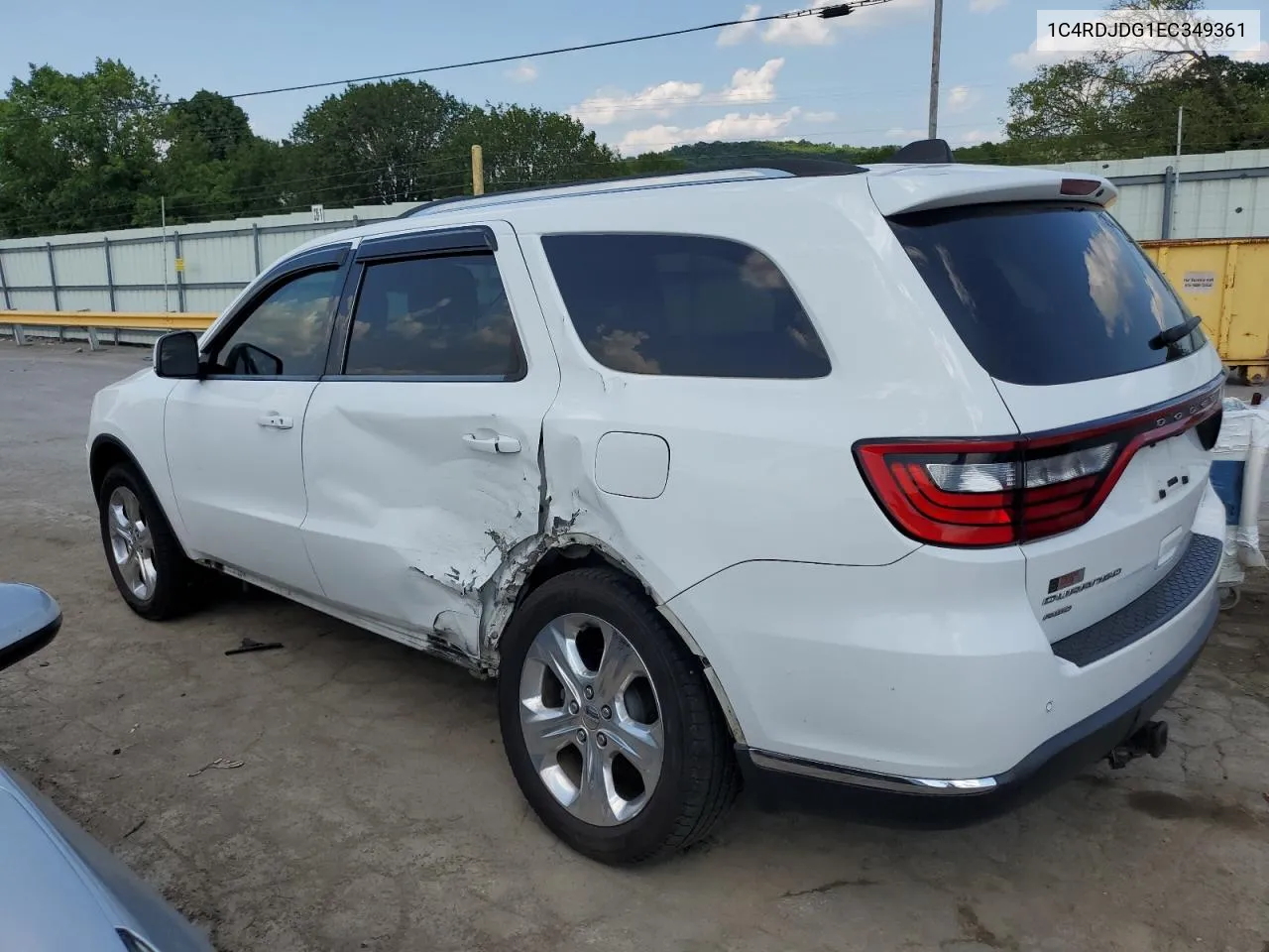 1C4RDJDG1EC349361 2014 Dodge Durango Limited