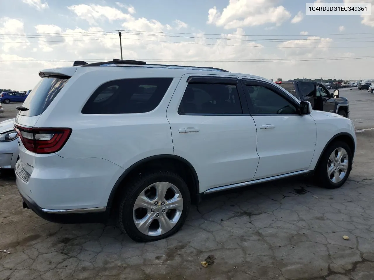 2014 Dodge Durango Limited VIN: 1C4RDJDG1EC349361 Lot: 60517004