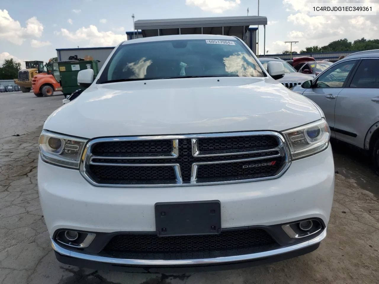 2014 Dodge Durango Limited VIN: 1C4RDJDG1EC349361 Lot: 60517004