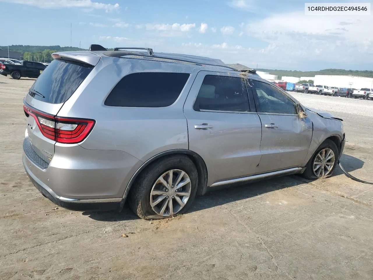 1C4RDHDG2EC494546 2014 Dodge Durango Limited