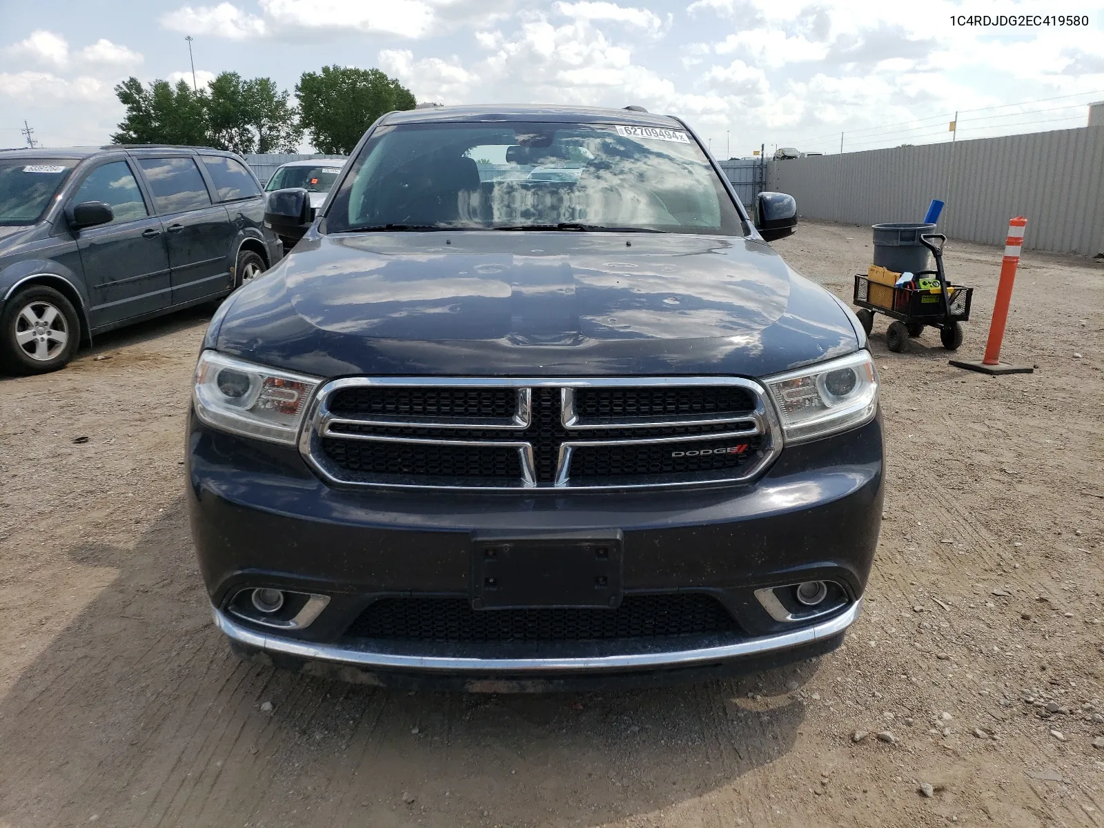 1C4RDJDG2EC419580 2014 Dodge Durango Limited