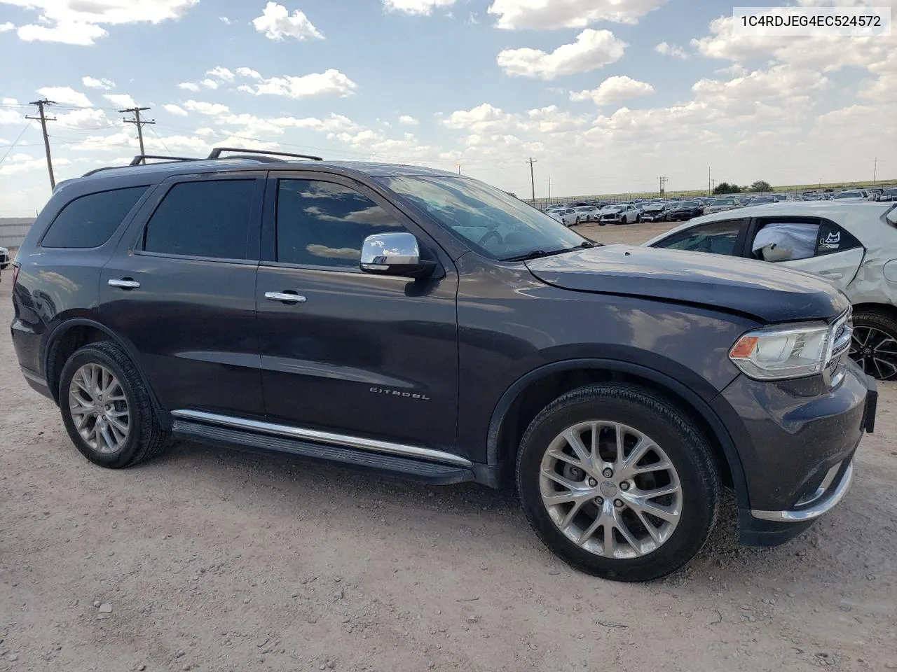 2014 Dodge Durango Citadel VIN: 1C4RDJEG4EC524572 Lot: 62863844