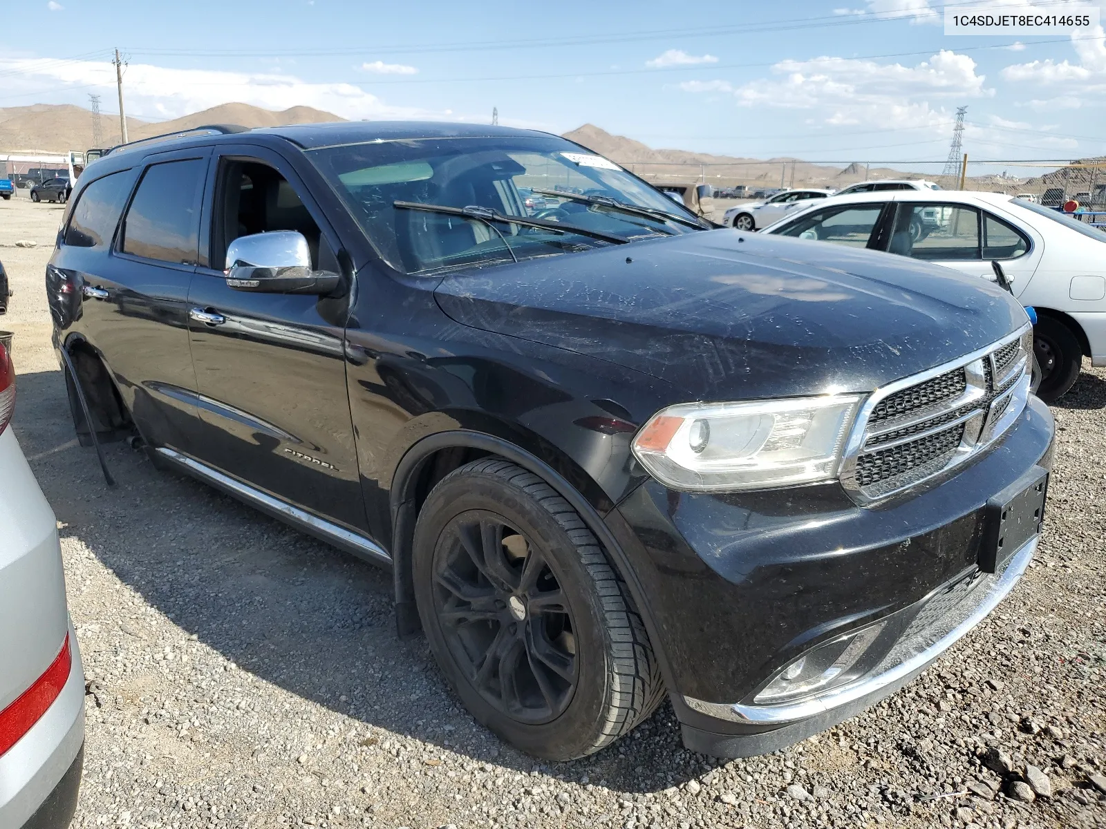 1C4SDJET8EC414655 2014 Dodge Durango Citadel