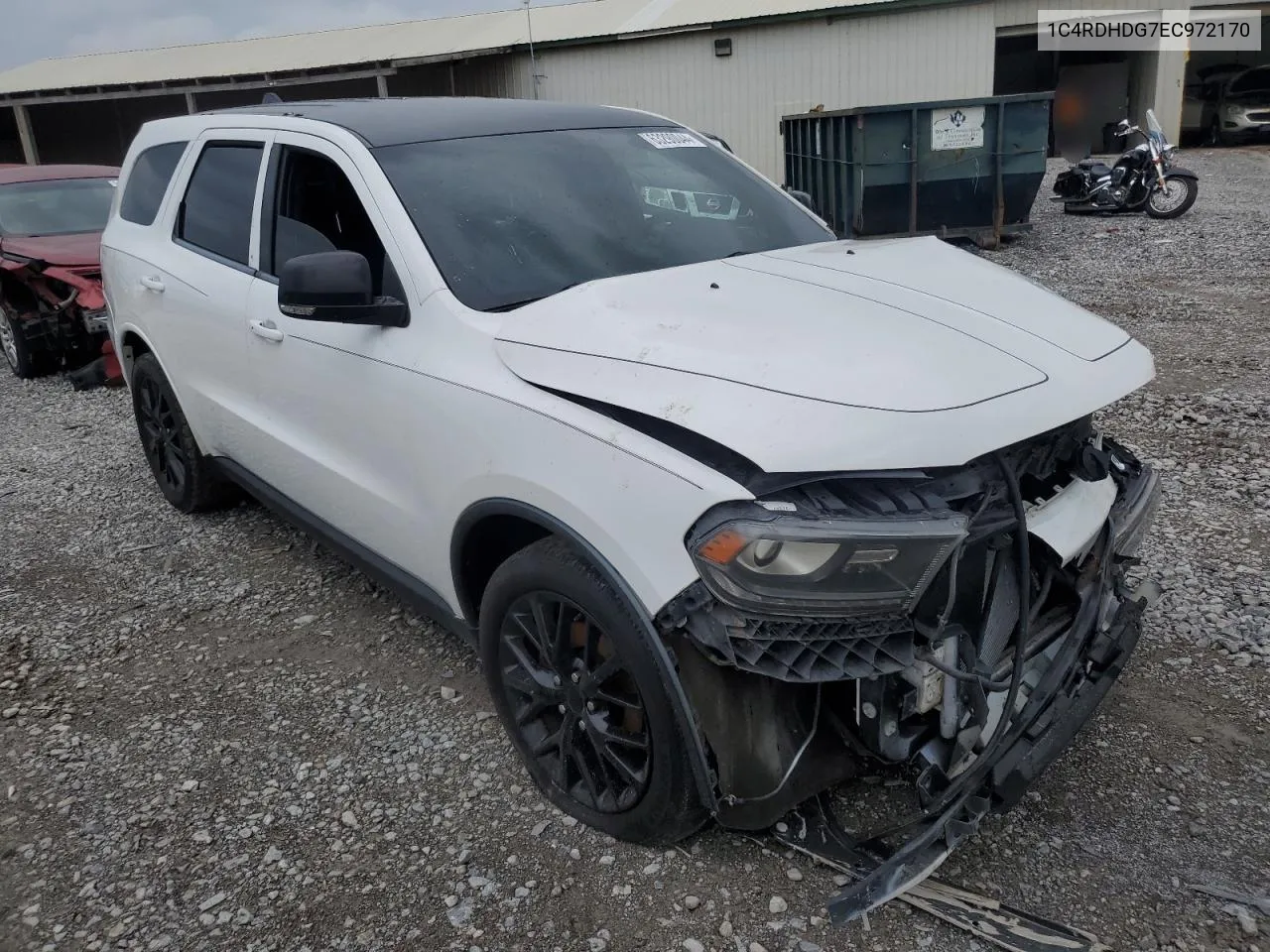 2014 Dodge Durango Limited VIN: 1C4RDHDG7EC972170 Lot: 63290044