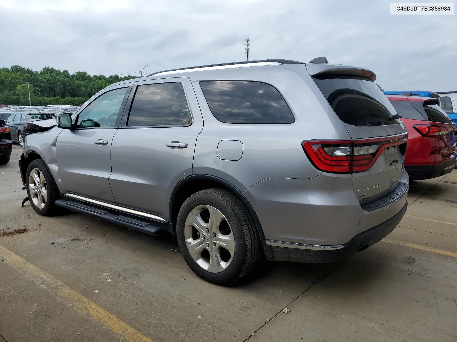 1C4SDJDT7EC358984 2014 Dodge Durango Limited