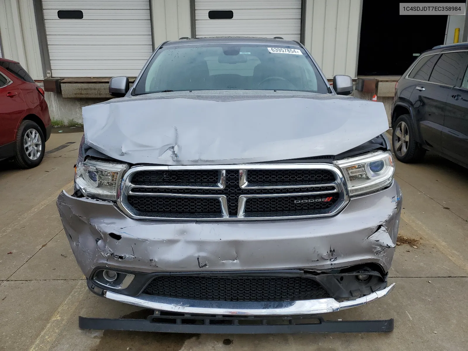 2014 Dodge Durango Limited VIN: 1C4SDJDT7EC358984 Lot: 63957854