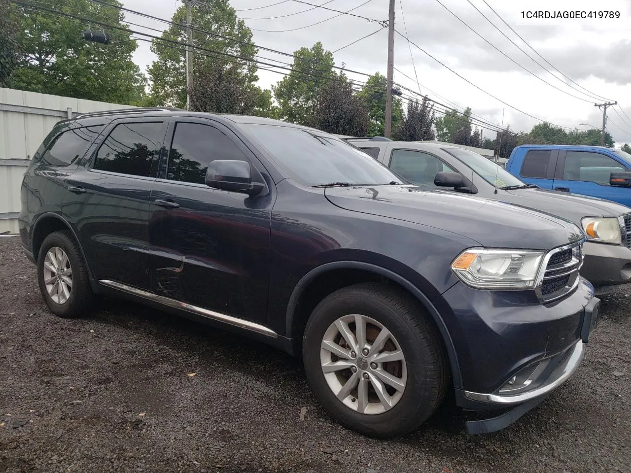 2014 Dodge Durango Sxt VIN: 1C4RDJAG0EC419789 Lot: 63961264