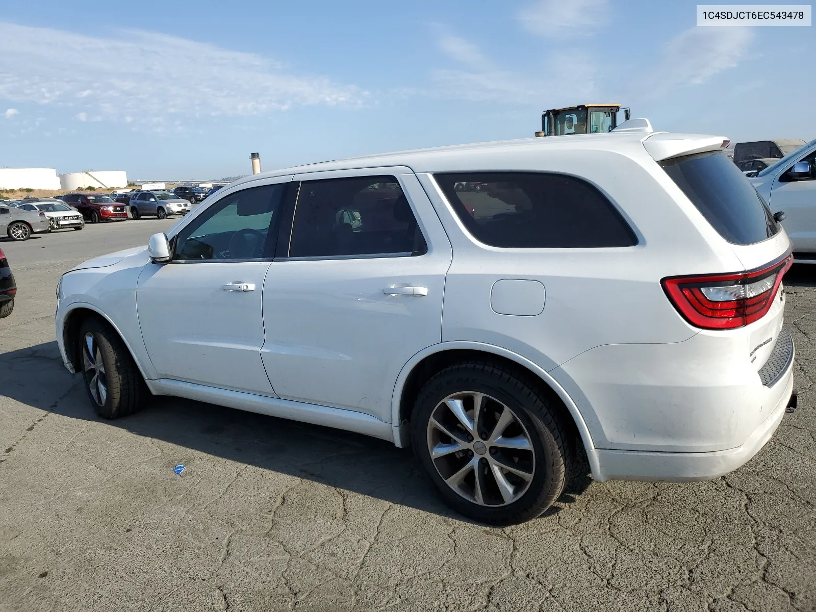 2014 Dodge Durango R/T VIN: 1C4SDJCT6EC543478 Lot: 64082364