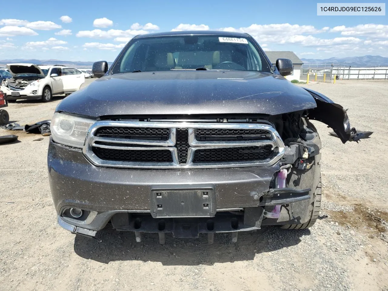 2014 Dodge Durango Limited VIN: 1C4RDJDG9EC125626 Lot: 64881134