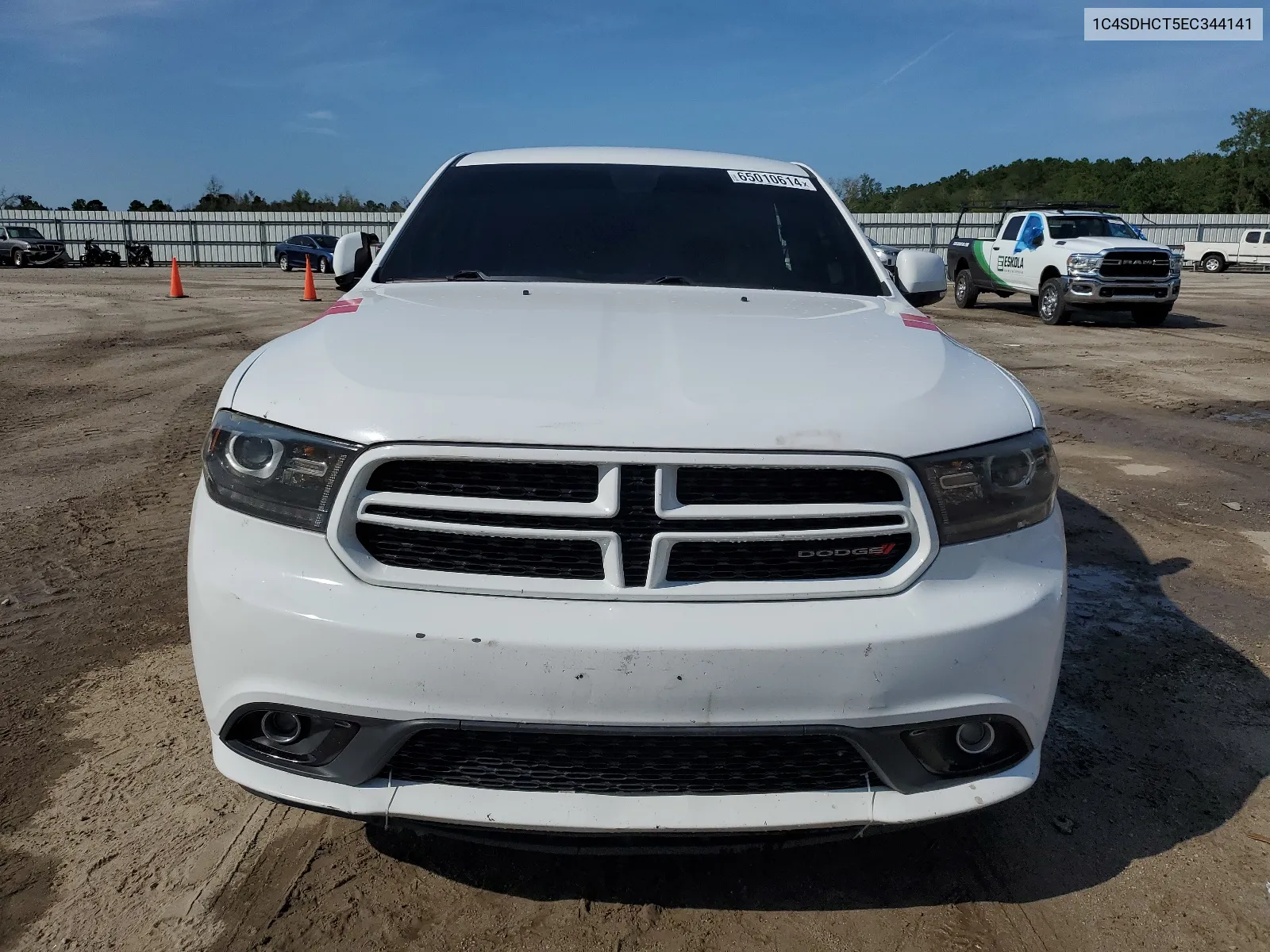 2014 Dodge Durango R/T VIN: 1C4SDHCT5EC344141 Lot: 65010614