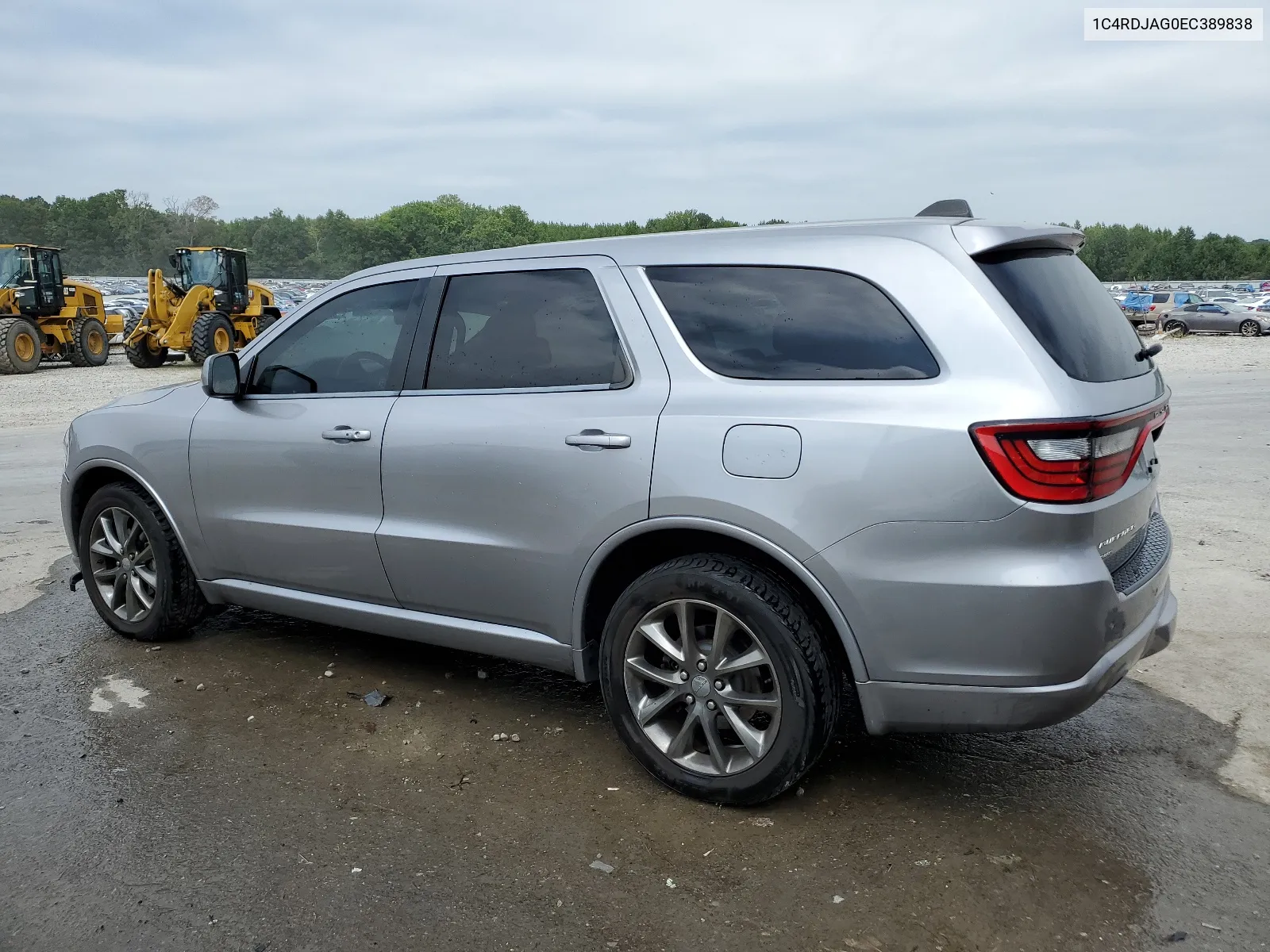 2014 Dodge Durango Sxt VIN: 1C4RDJAG0EC389838 Lot: 65980284