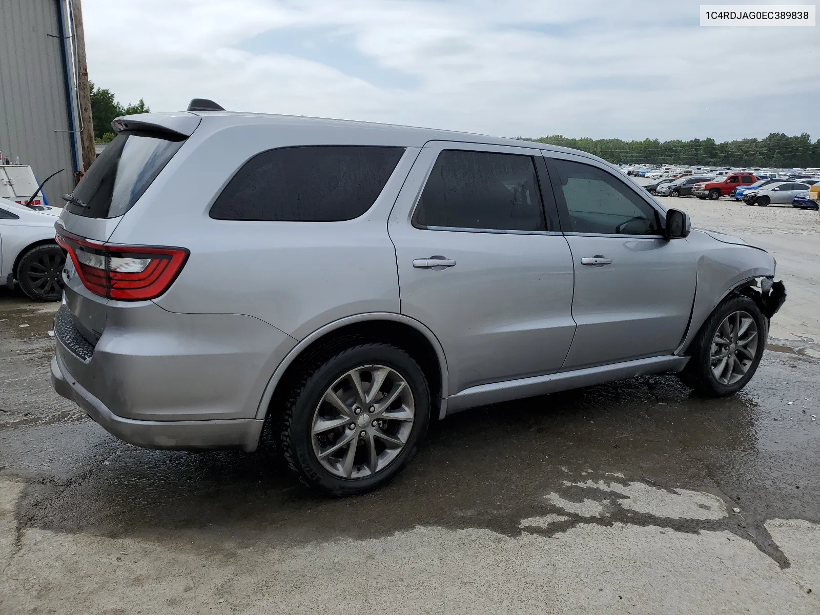 2014 Dodge Durango Sxt VIN: 1C4RDJAG0EC389838 Lot: 65980284