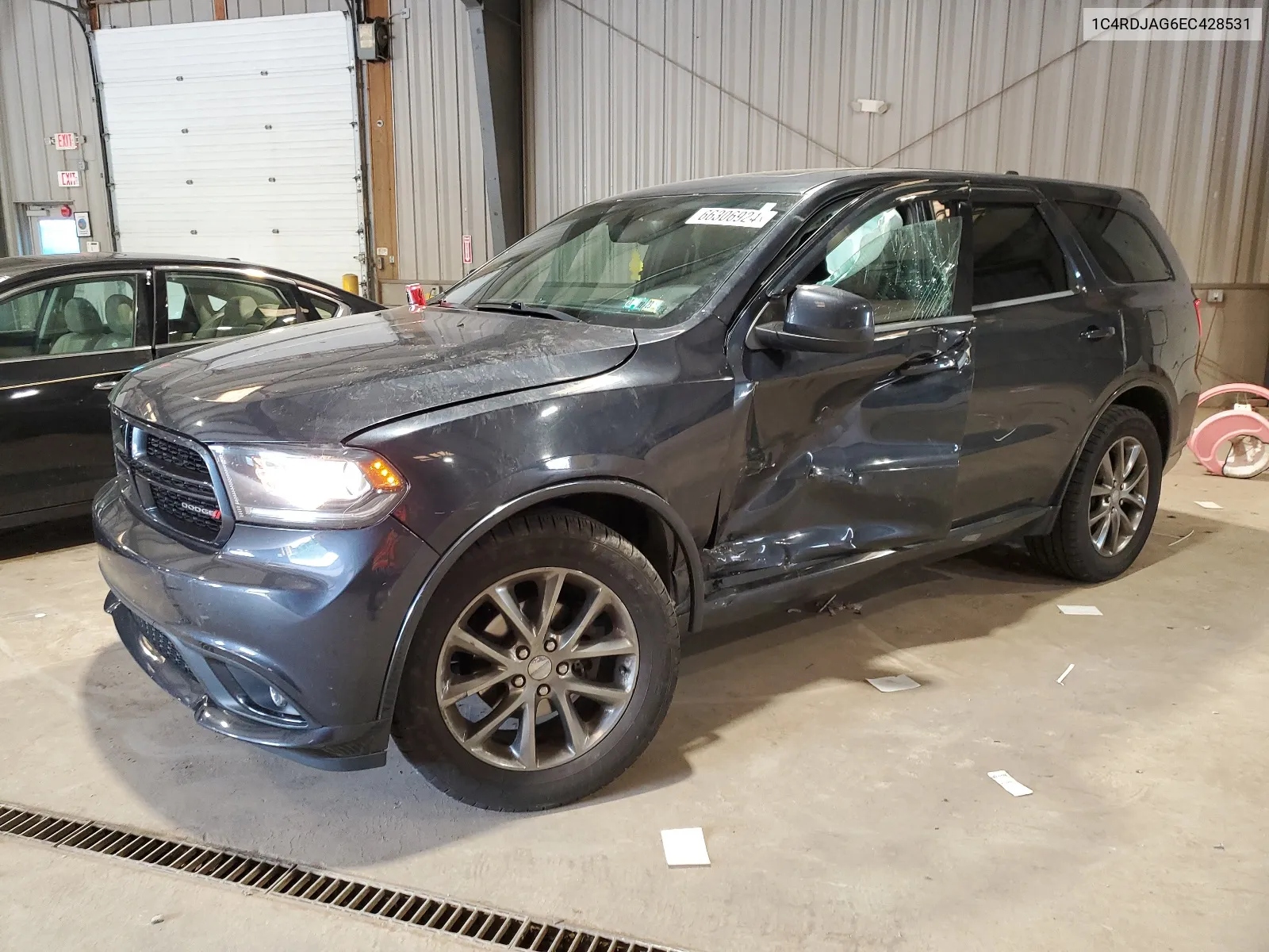 1C4RDJAG6EC428531 2014 Dodge Durango Sxt