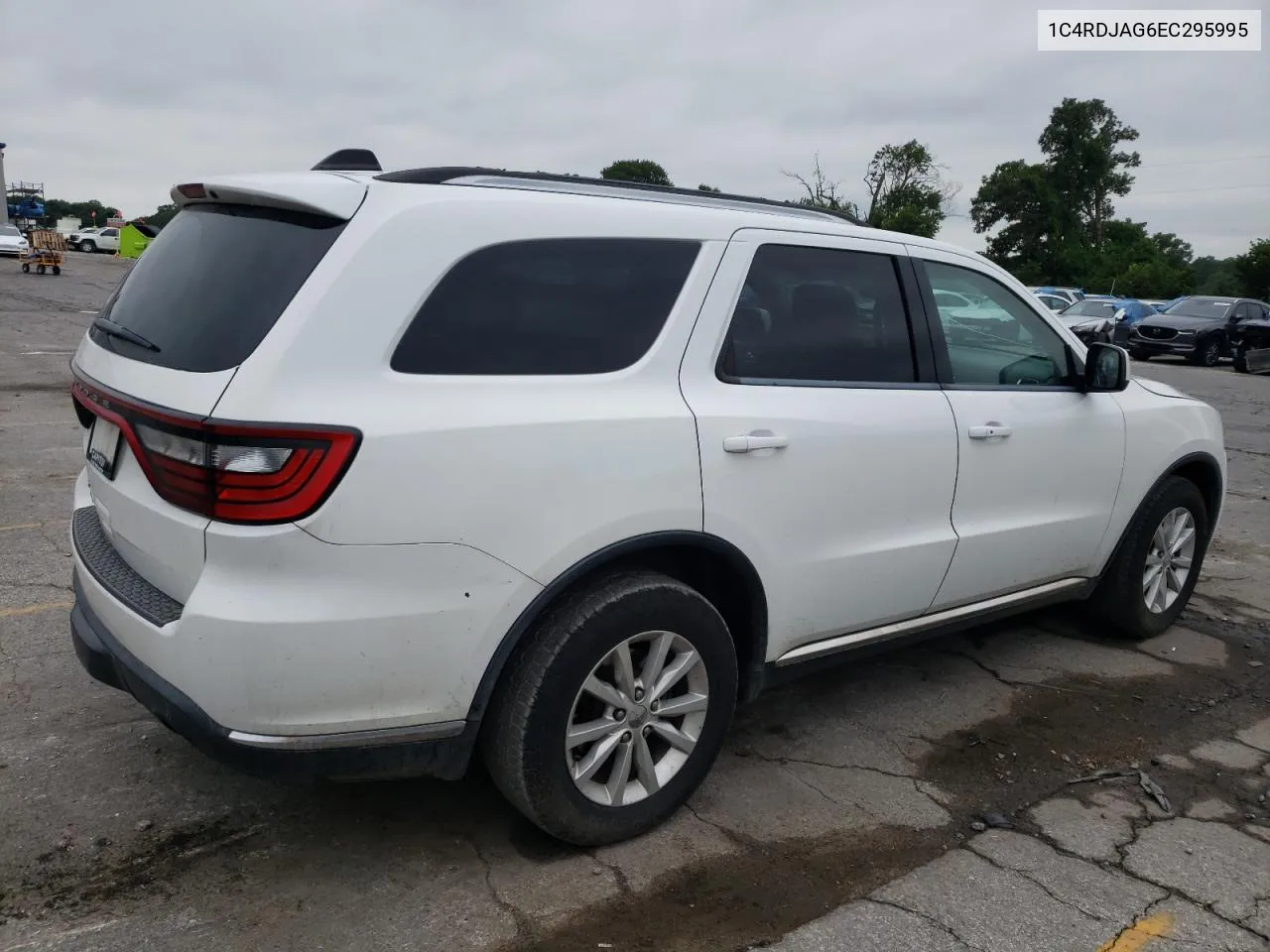 2014 Dodge Durango Sxt VIN: 1C4RDJAG6EC295995 Lot: 66324354