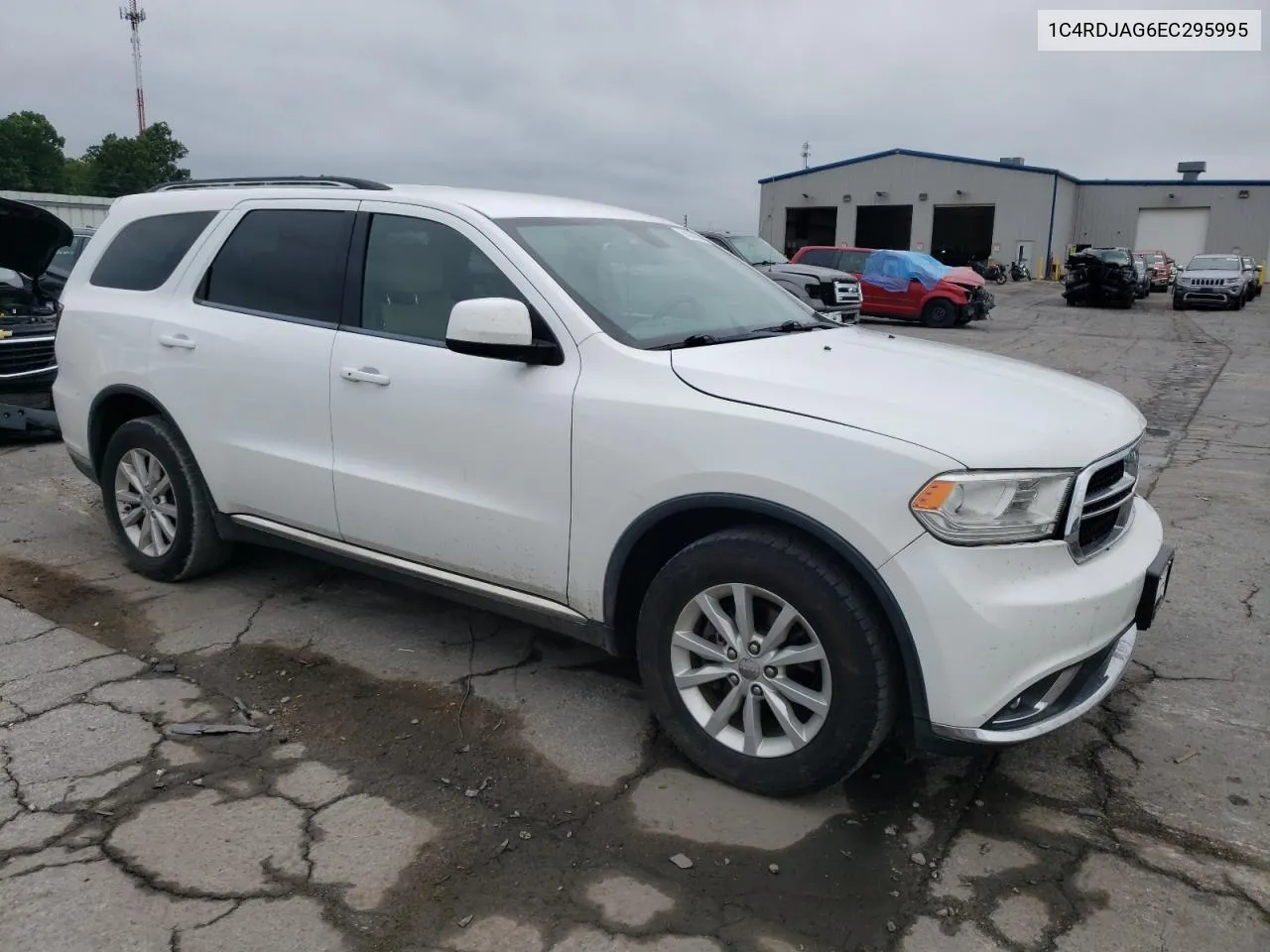 2014 Dodge Durango Sxt VIN: 1C4RDJAG6EC295995 Lot: 66324354