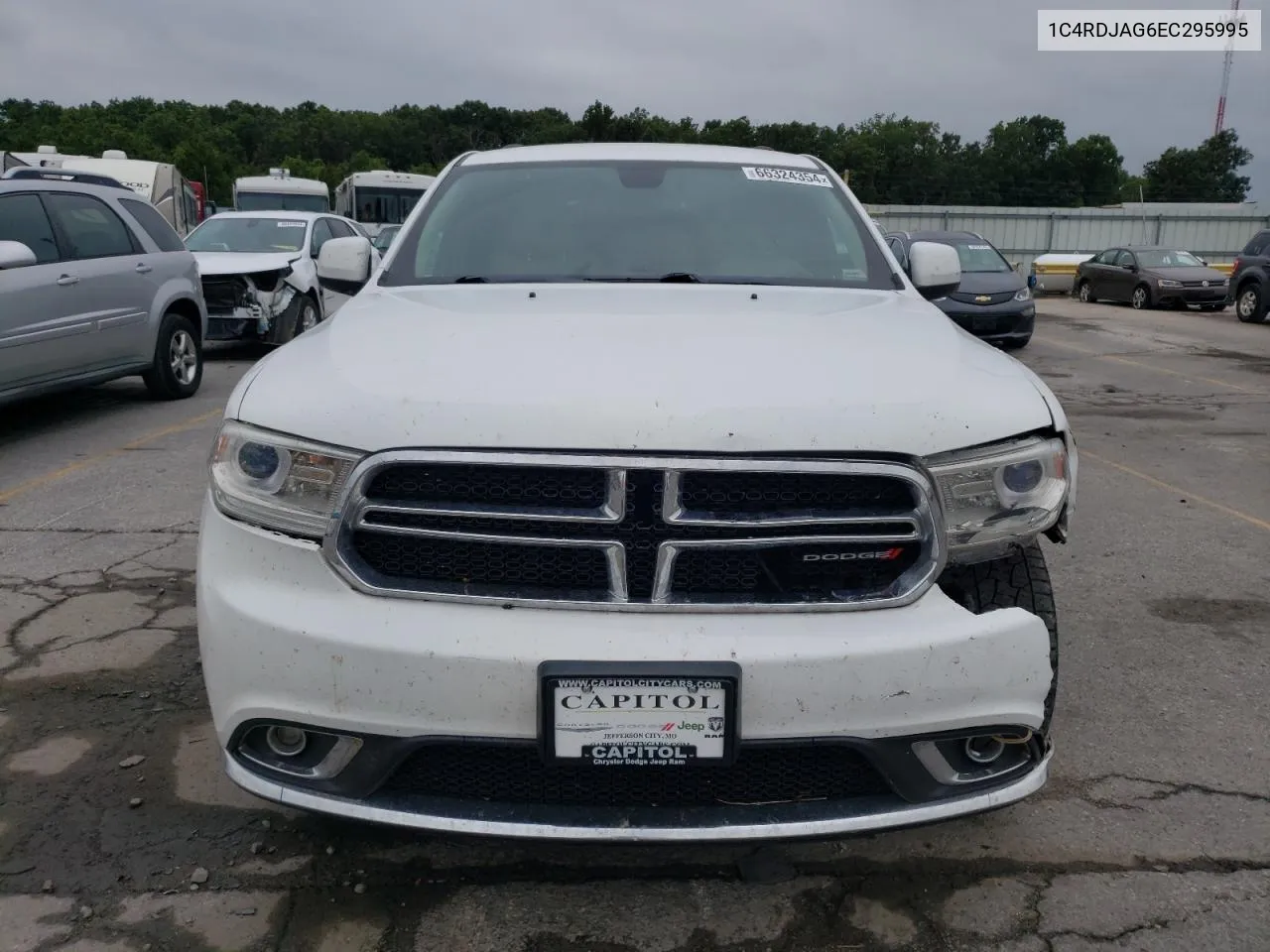 2014 Dodge Durango Sxt VIN: 1C4RDJAG6EC295995 Lot: 66324354