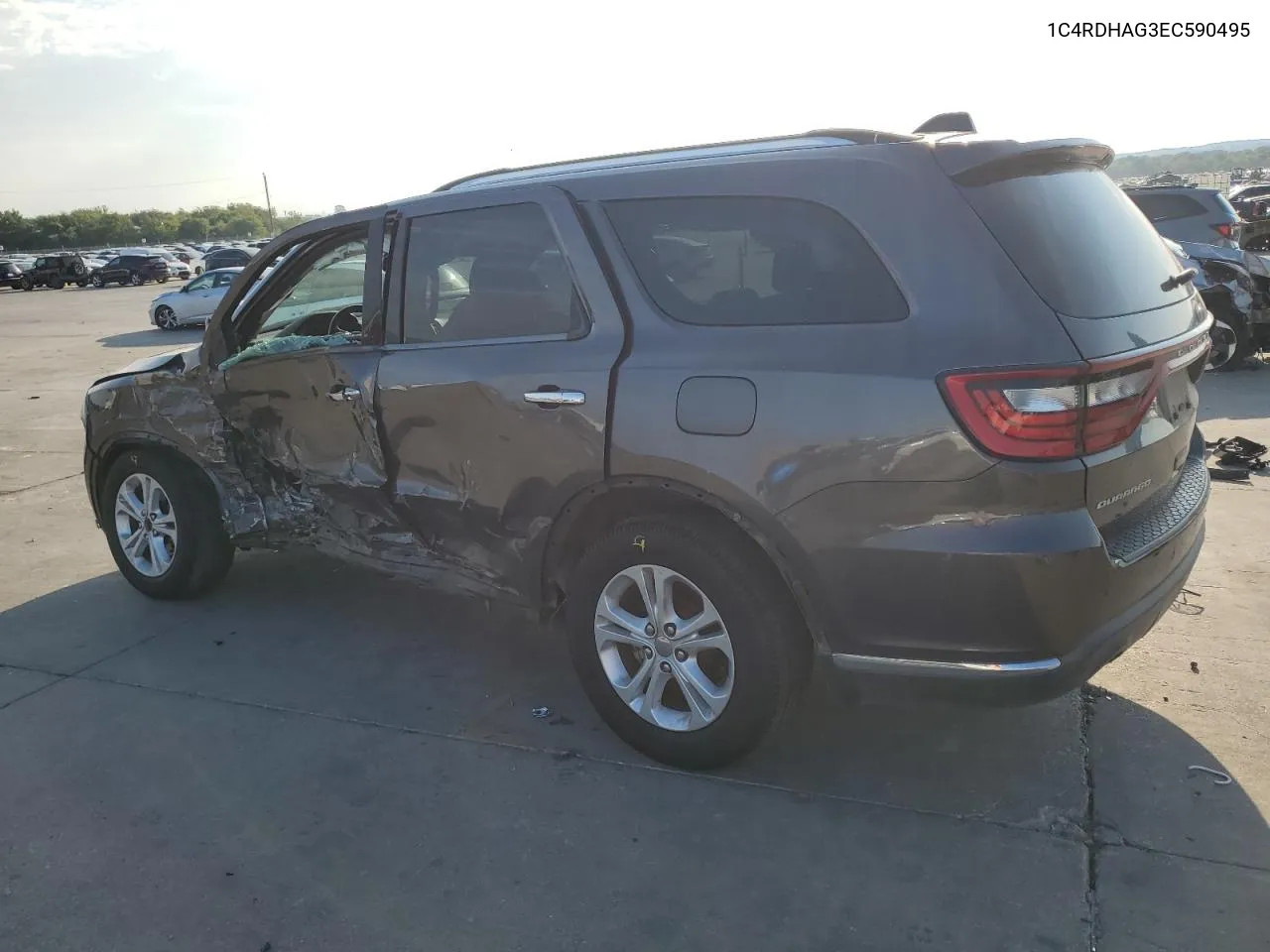 1C4RDHAG3EC590495 2014 Dodge Durango Sxt