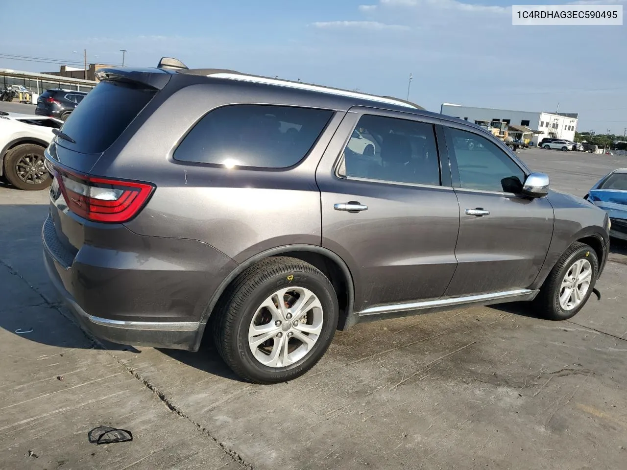 2014 Dodge Durango Sxt VIN: 1C4RDHAG3EC590495 Lot: 66419674