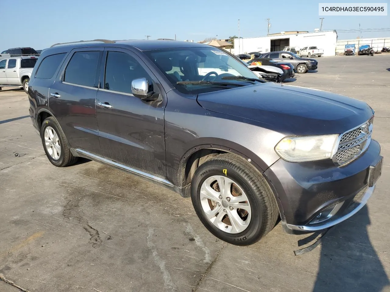 1C4RDHAG3EC590495 2014 Dodge Durango Sxt