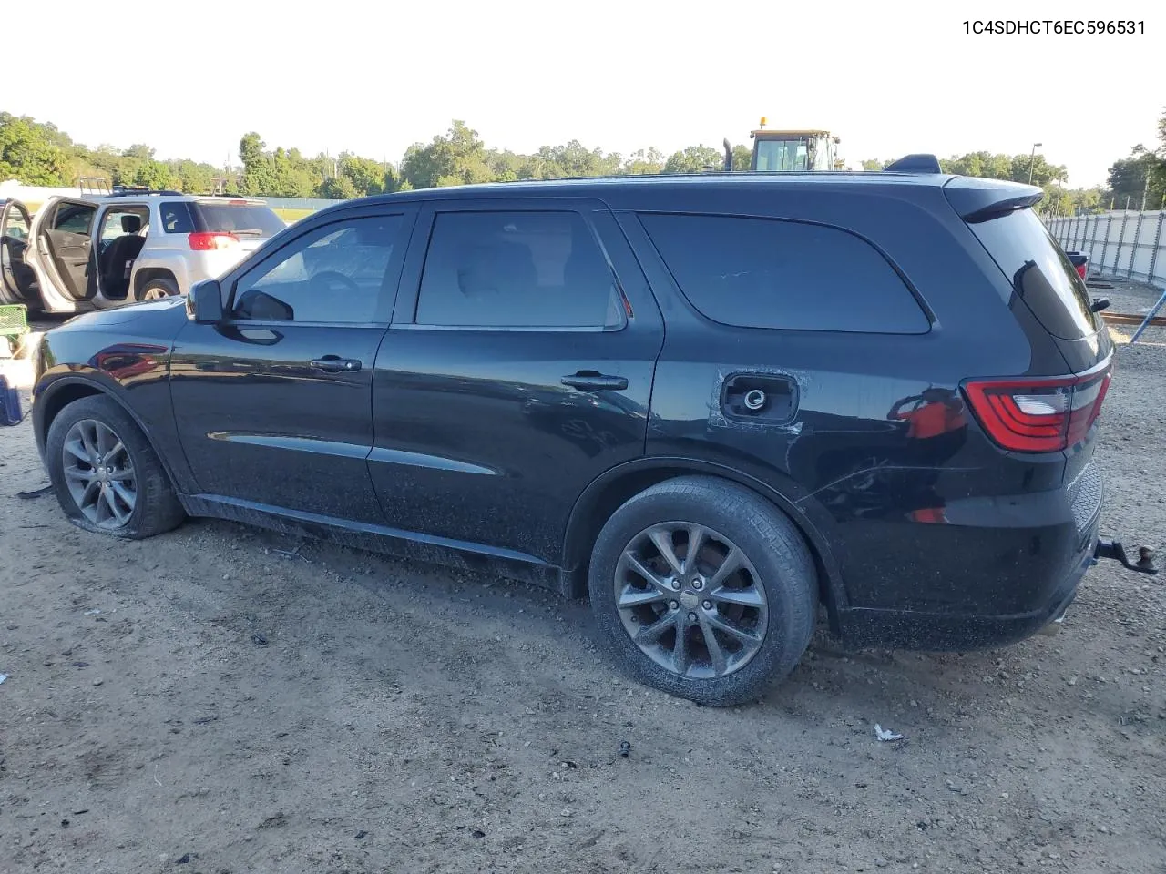 2014 Dodge Durango R/T VIN: 1C4SDHCT6EC596531 Lot: 66897004