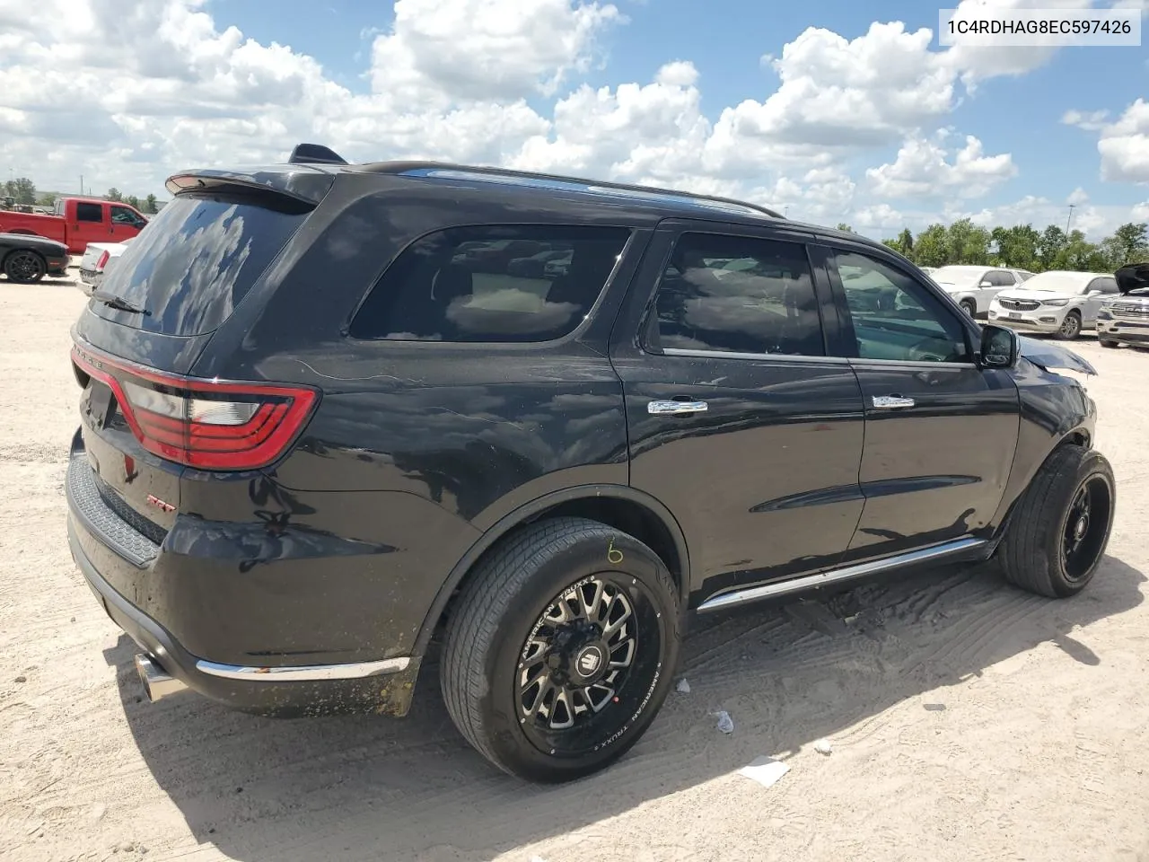 2014 Dodge Durango Sxt VIN: 1C4RDHAG8EC597426 Lot: 67528374