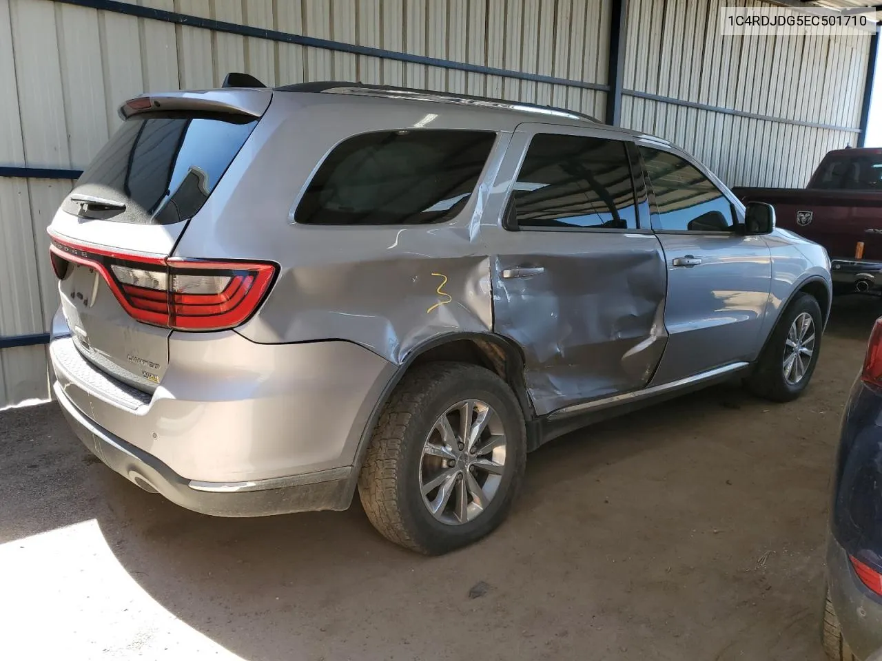 1C4RDJDG5EC501710 2014 Dodge Durango Limited