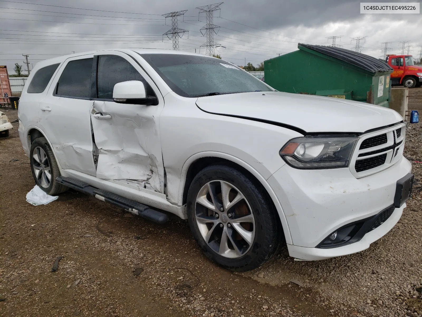 2014 Dodge Durango R/T VIN: 1C4SDJCT1EC495226 Lot: 67640704