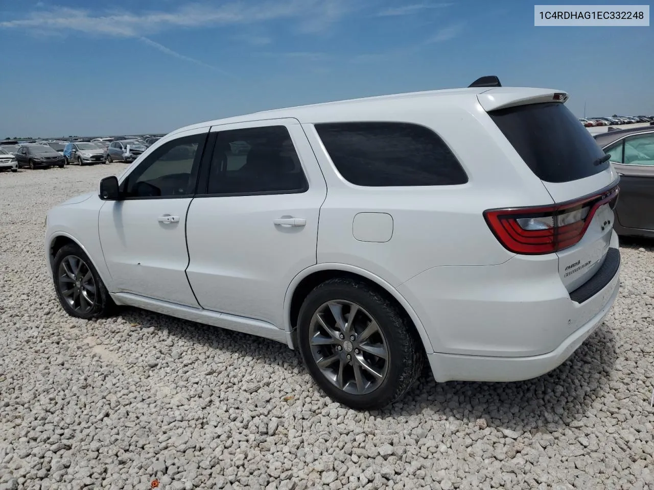 2014 Dodge Durango Sxt VIN: 1C4RDHAG1EC332248 Lot: 67854944