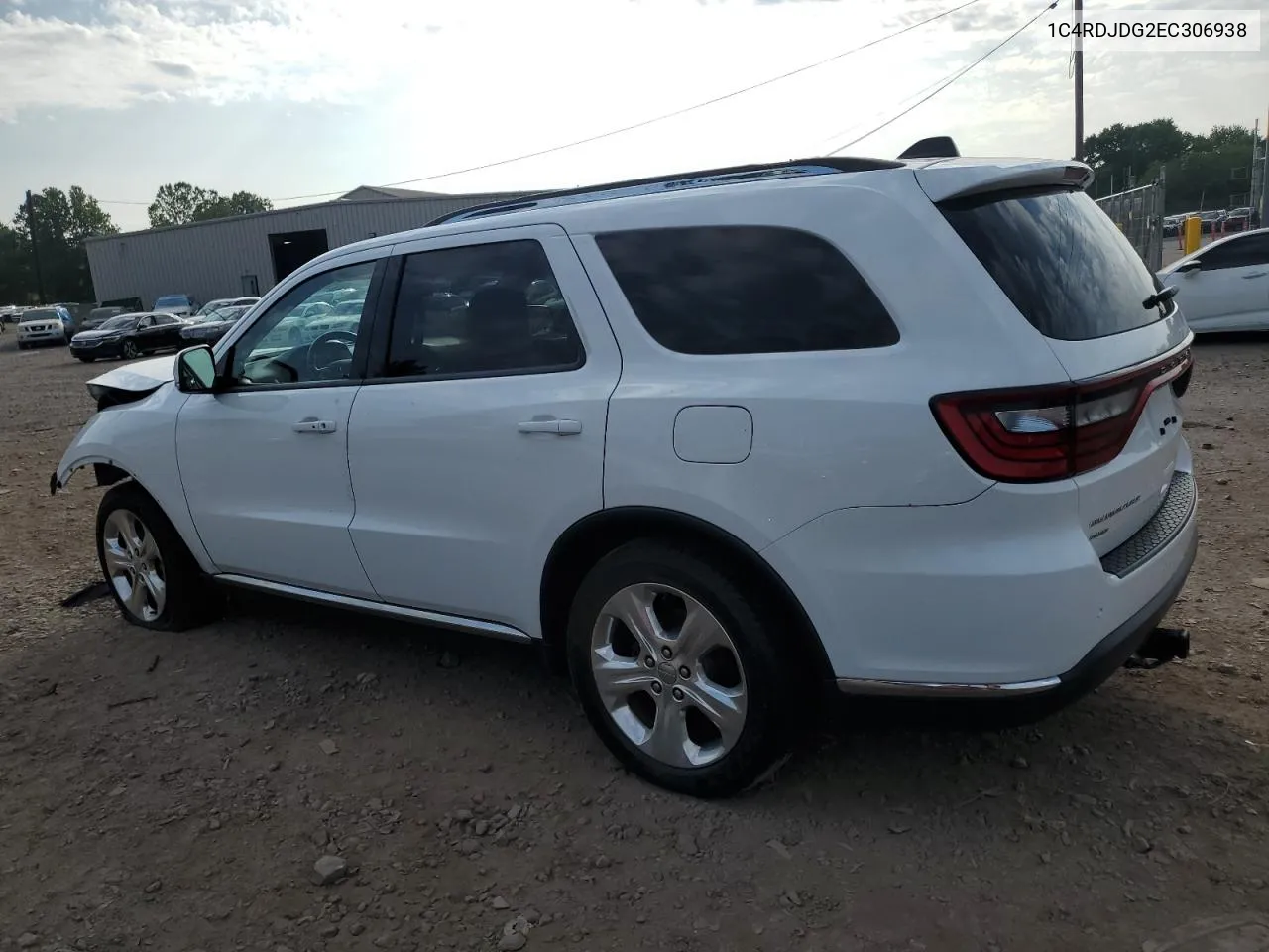 2014 Dodge Durango Limited VIN: 1C4RDJDG2EC306938 Lot: 67934924