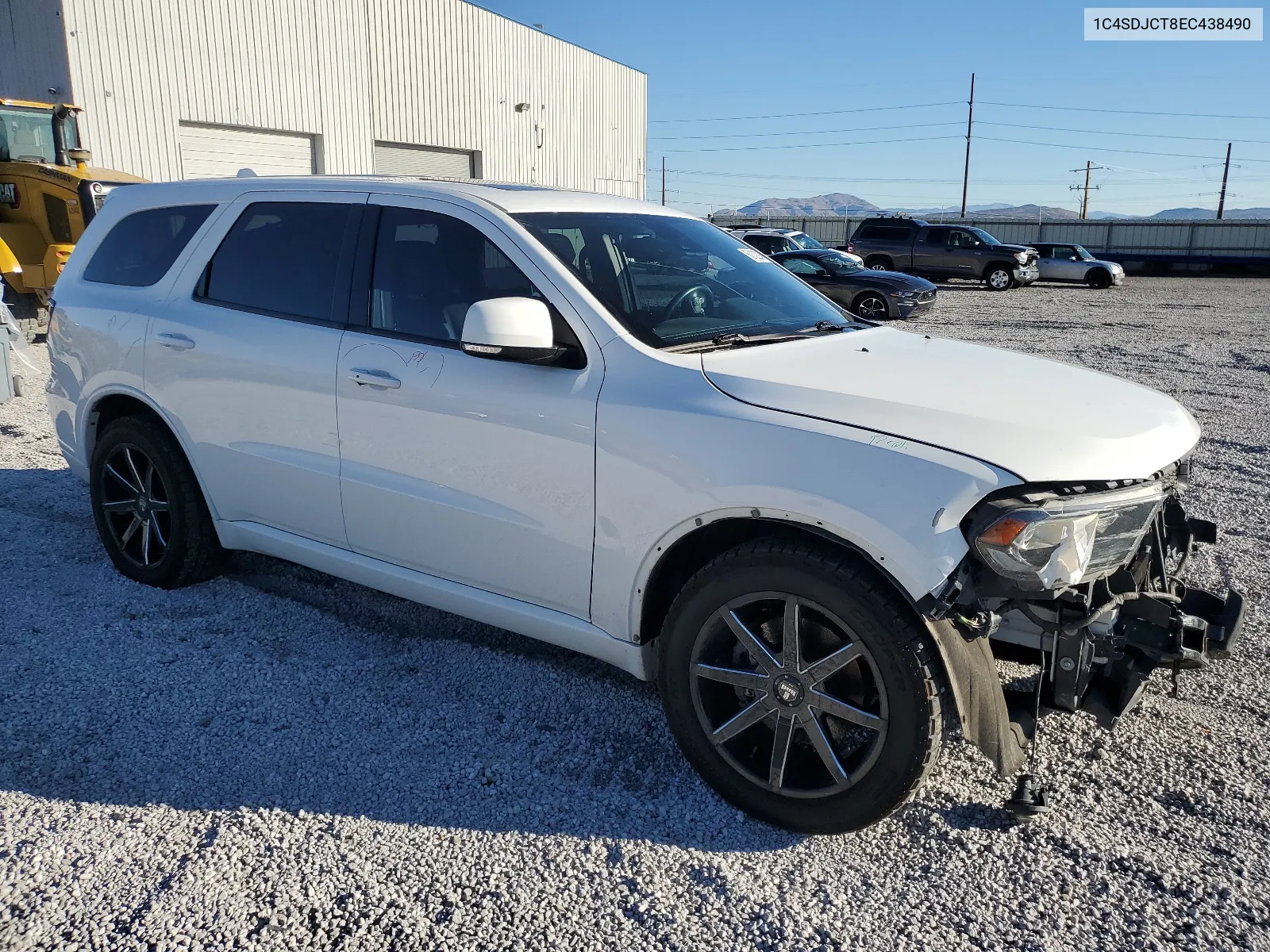 2014 Dodge Durango R/T VIN: 1C4SDJCT8EC438490 Lot: 68132294