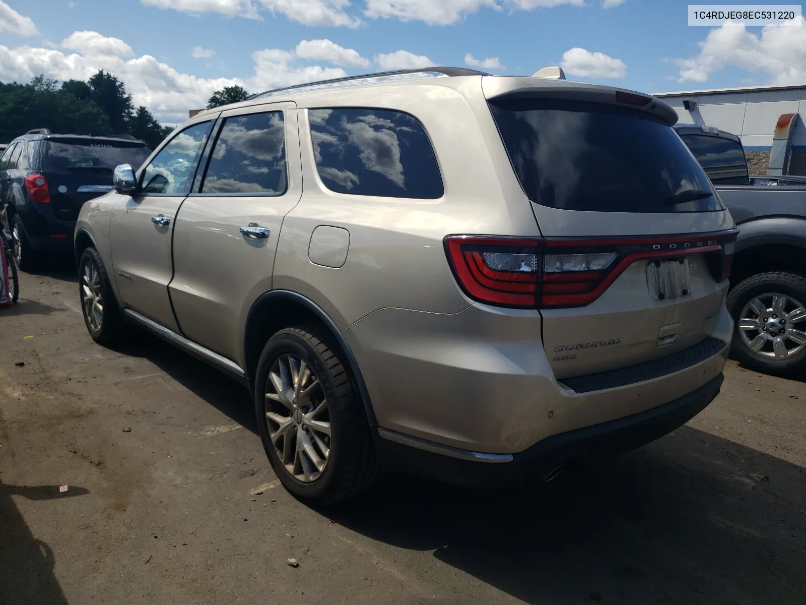 1C4RDJEG8EC531220 2014 Dodge Durango Citadel