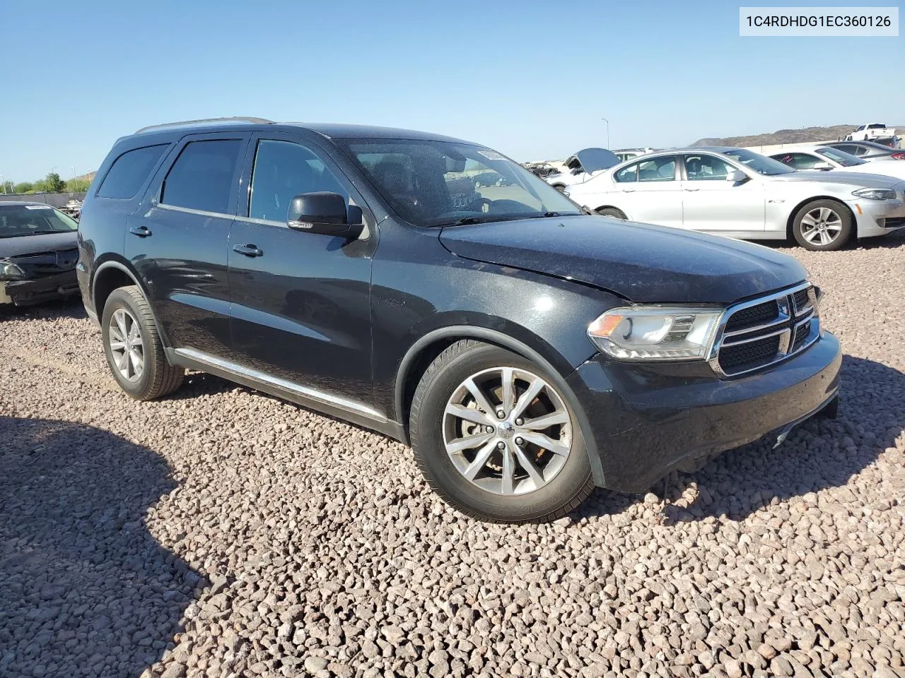 1C4RDHDG1EC360126 2014 Dodge Durango Limited