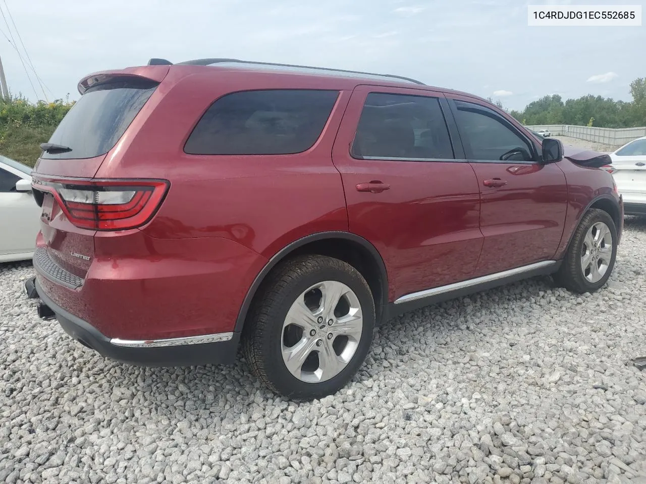 2014 Dodge Durango Limited VIN: 1C4RDJDG1EC552685 Lot: 69011984