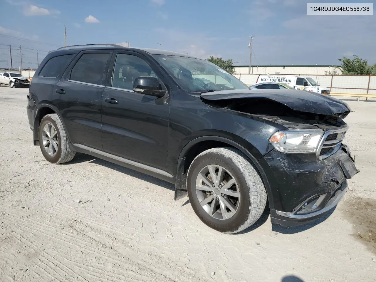 2014 Dodge Durango Limited VIN: 1C4RDJDG4EC558738 Lot: 69075324