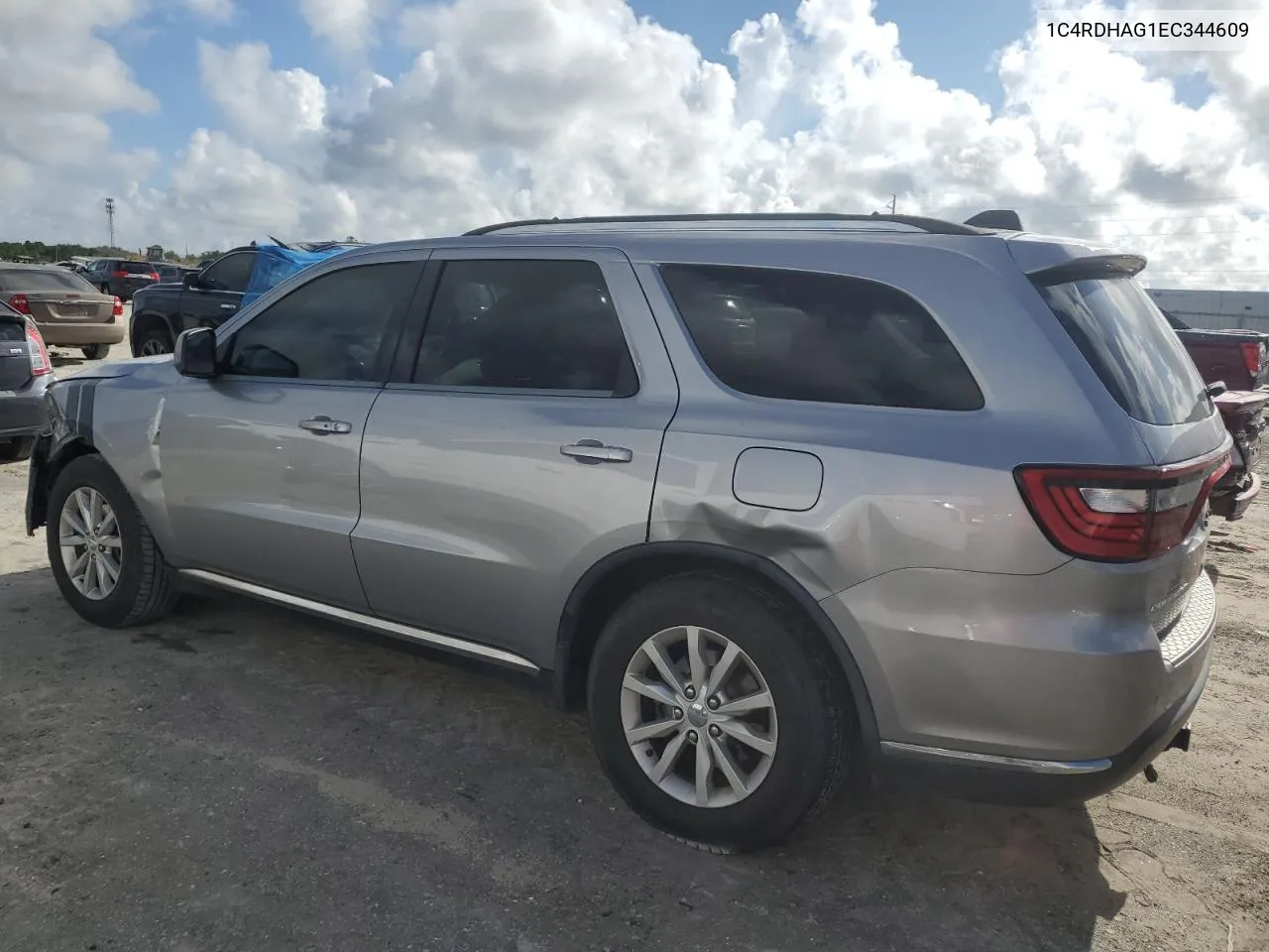 2014 Dodge Durango Sxt VIN: 1C4RDHAG1EC344609 Lot: 69152644