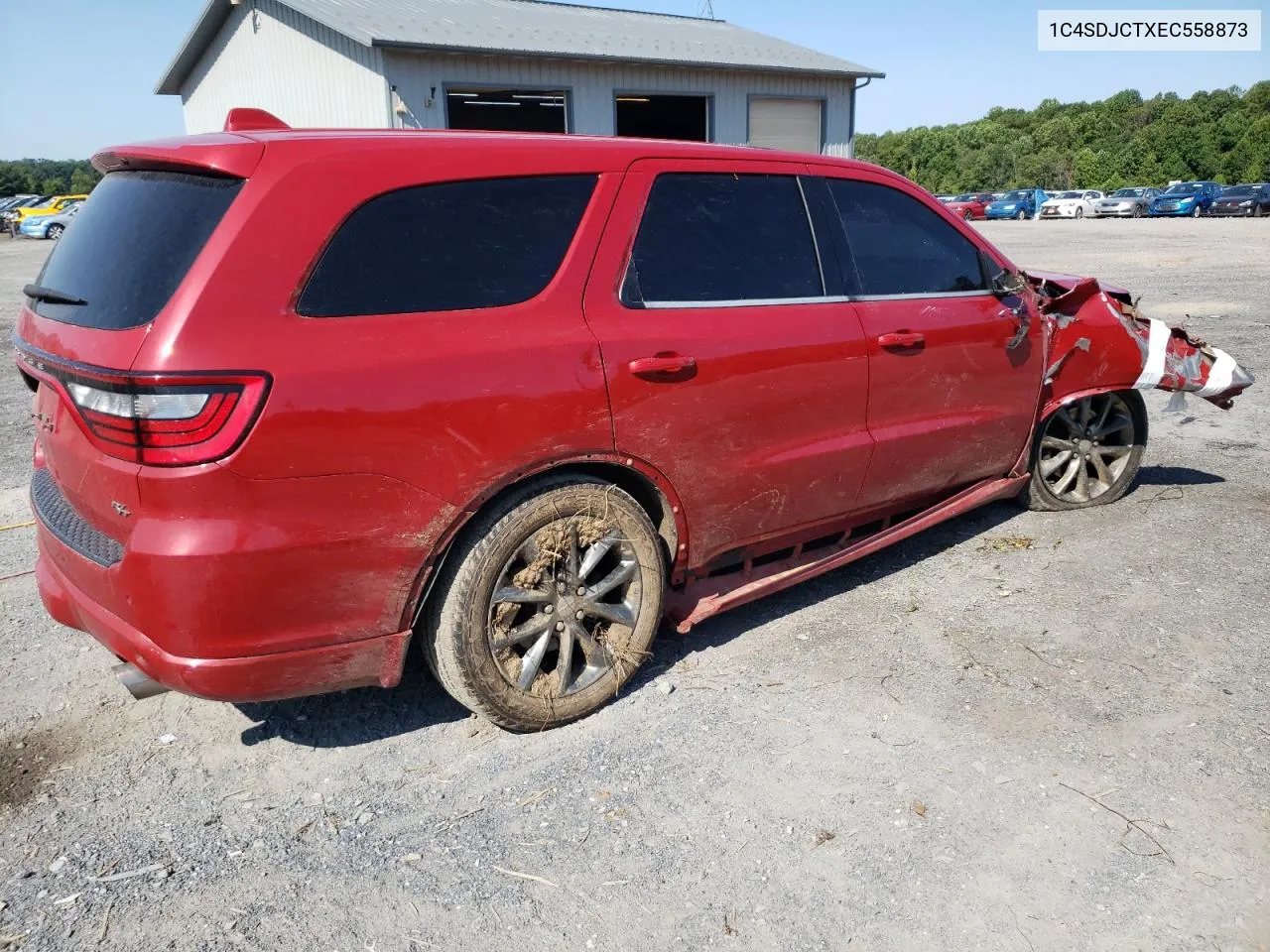 2014 Dodge Durango R/T VIN: 1C4SDJCTXEC558873 Lot: 69222274