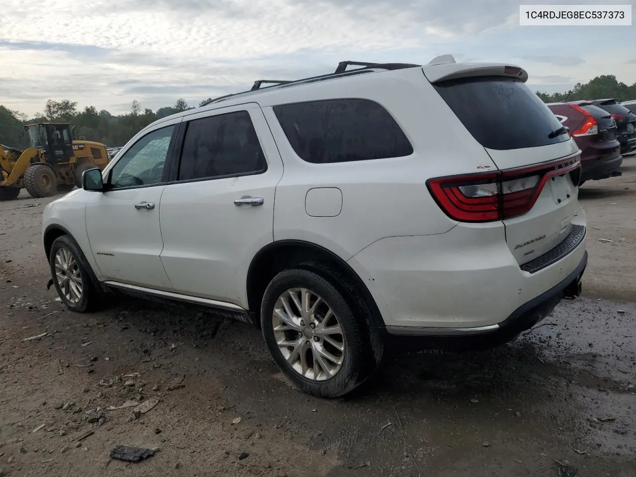 1C4RDJEG8EC537373 2014 Dodge Durango Citadel