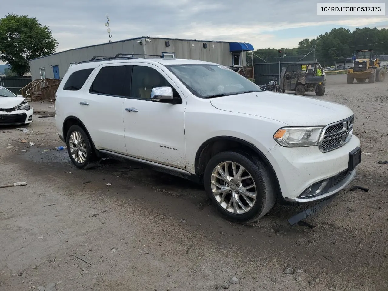 1C4RDJEG8EC537373 2014 Dodge Durango Citadel