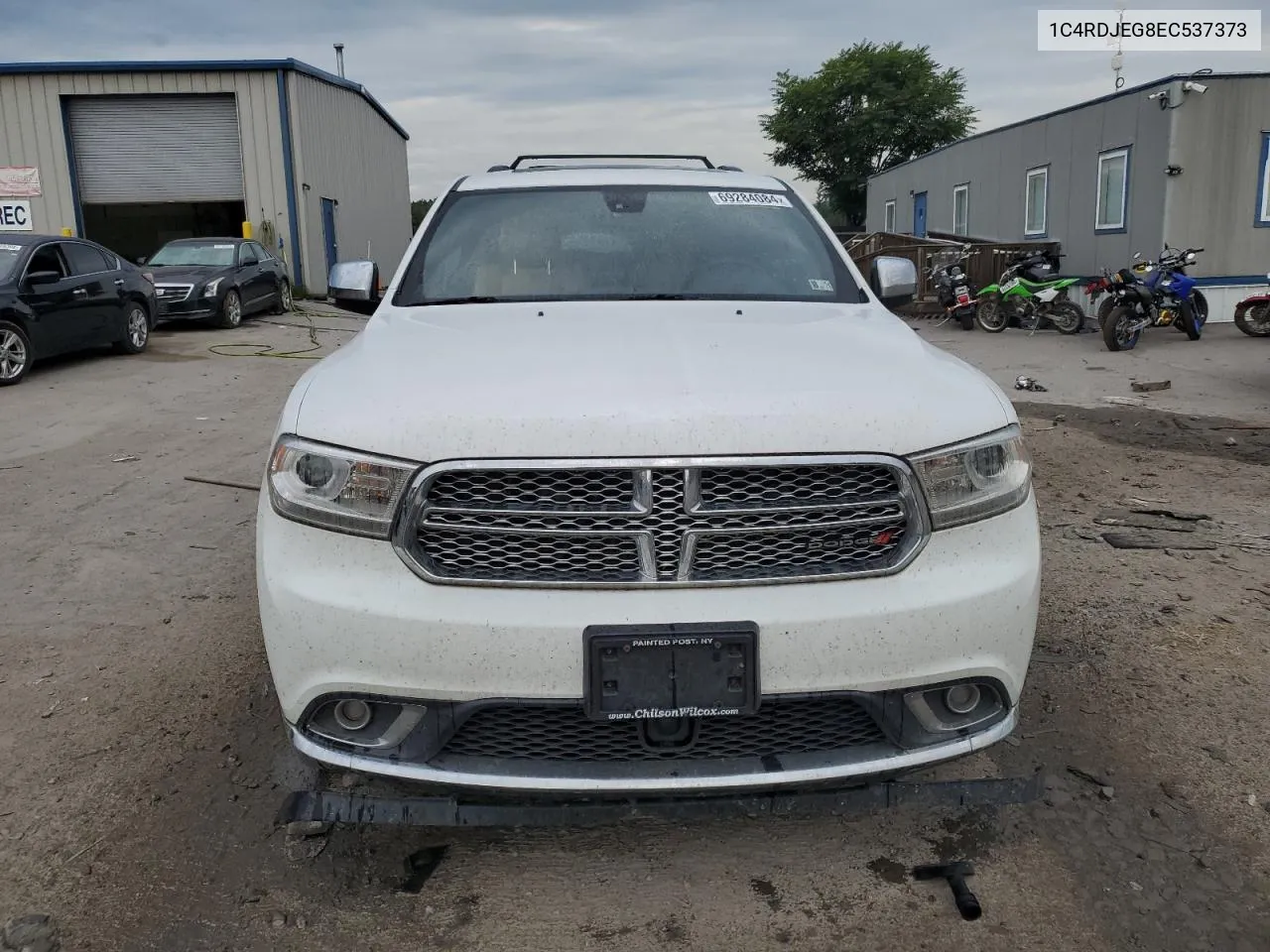 1C4RDJEG8EC537373 2014 Dodge Durango Citadel