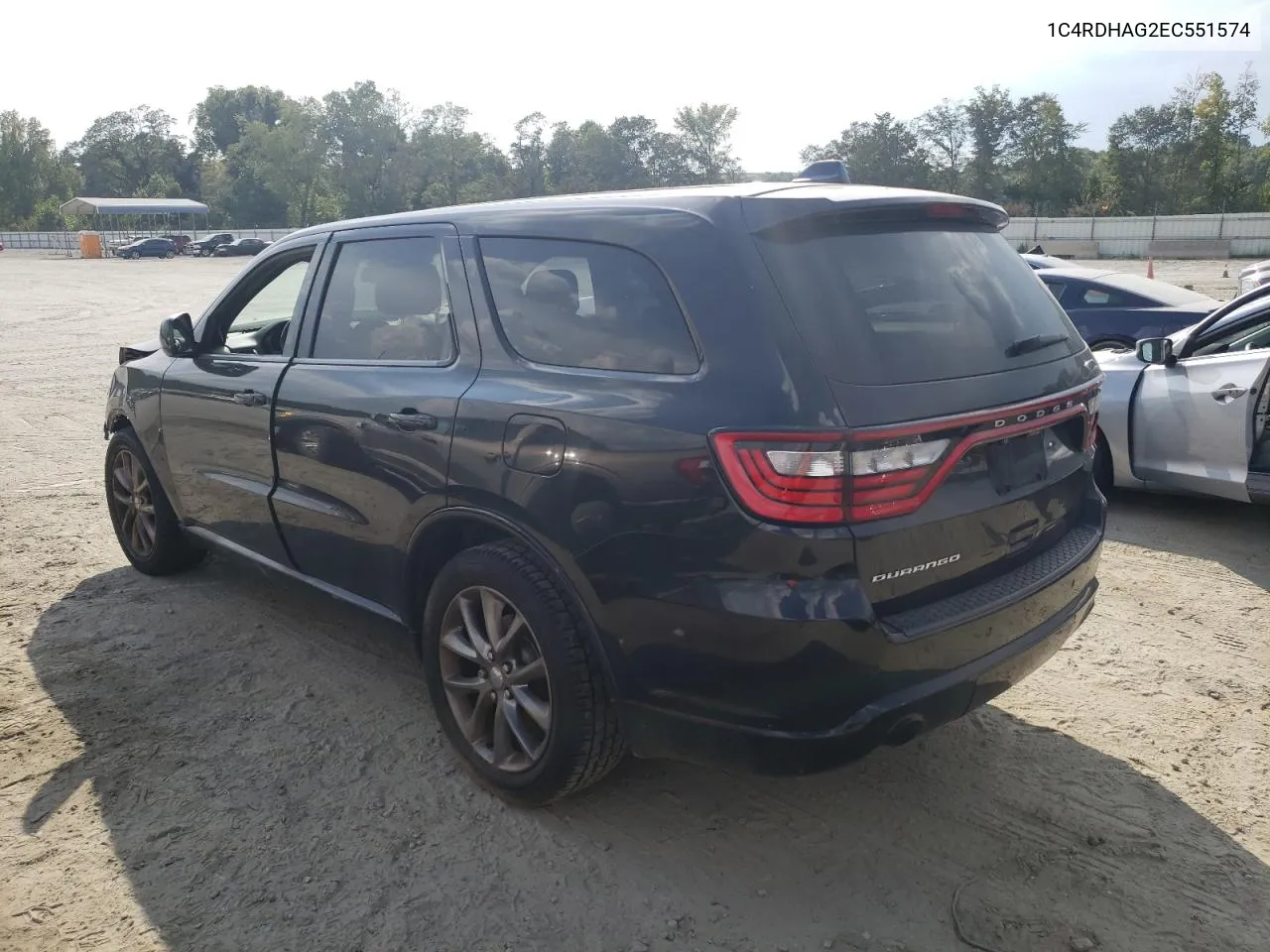 2014 Dodge Durango Sxt VIN: 1C4RDHAG2EC551574 Lot: 69479214