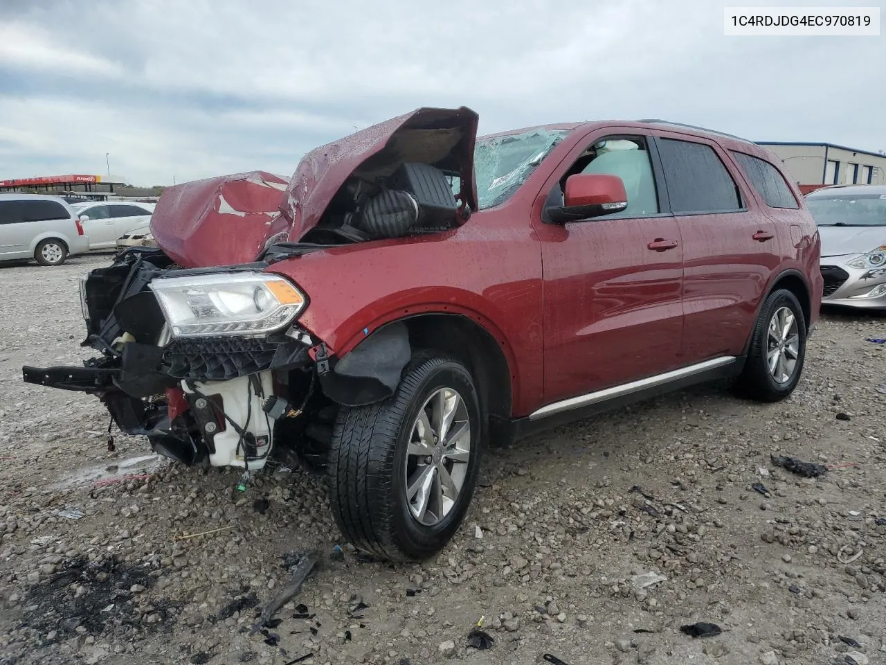 2014 Dodge Durango Limited VIN: 1C4RDJDG4EC970819 Lot: 69611424