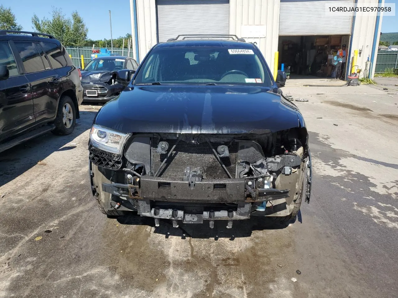 1C4RDJAG1EC970958 2014 Dodge Durango Sxt