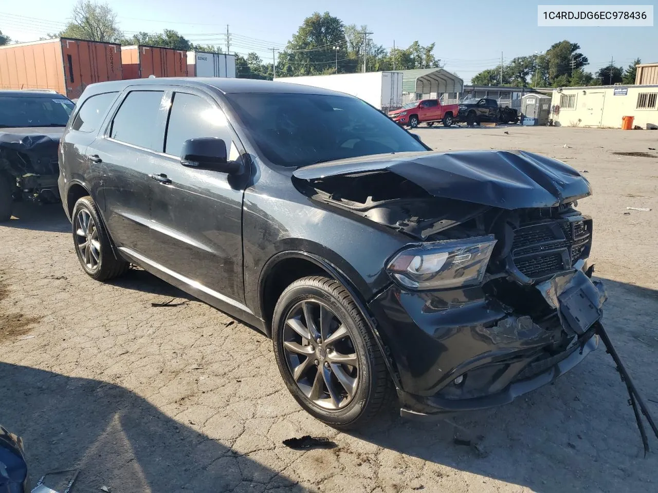 2014 Dodge Durango Limited VIN: 1C4RDJDG6EC978436 Lot: 70203774