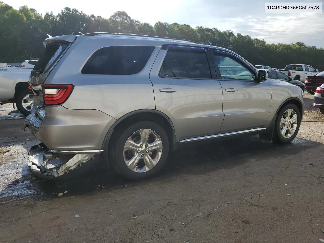 2014 Dodge Durango Limited VIN: 1C4RDHDG5EC507578 Lot: 70295594