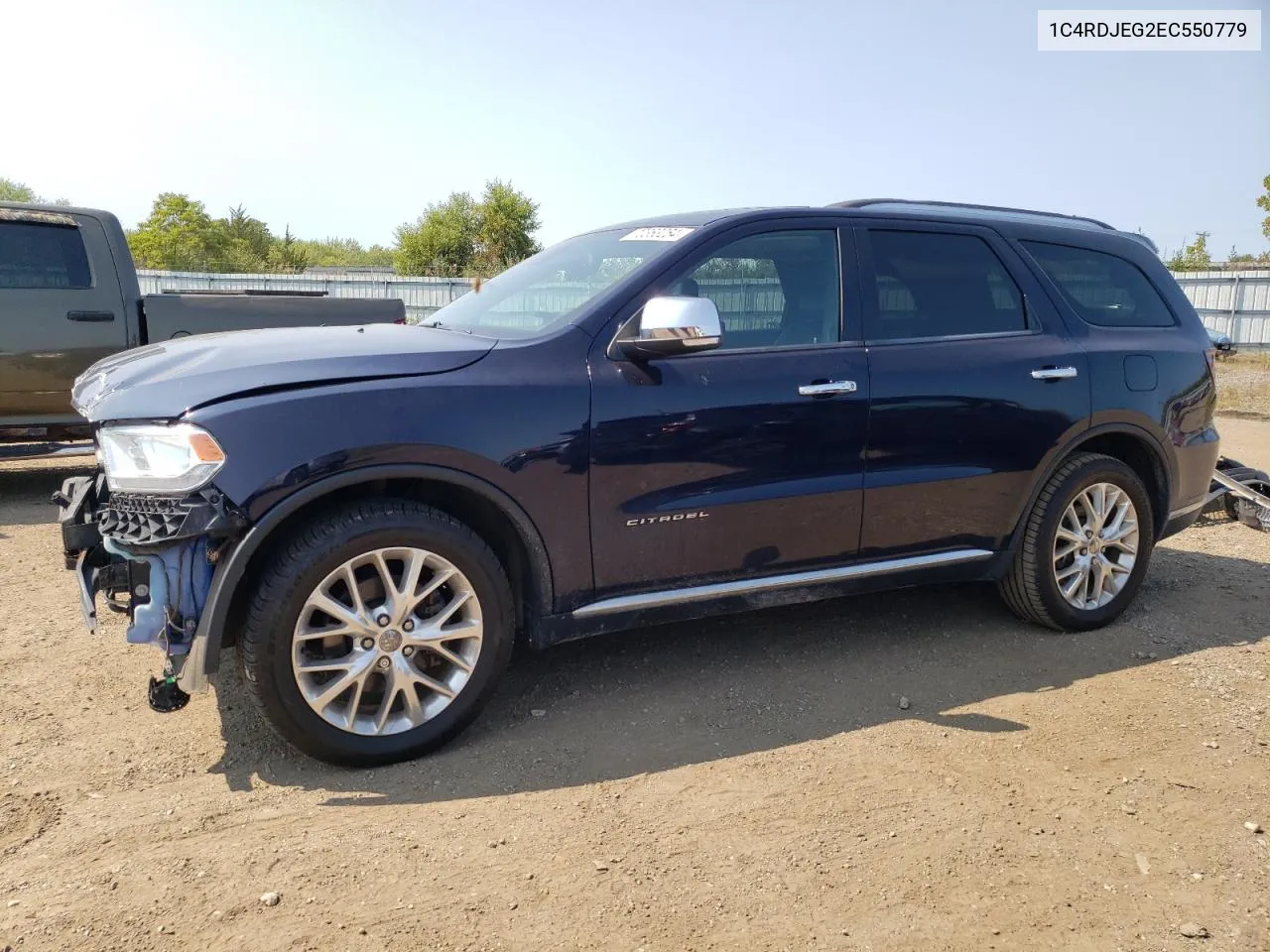 1C4RDJEG2EC550779 2014 Dodge Durango Citadel