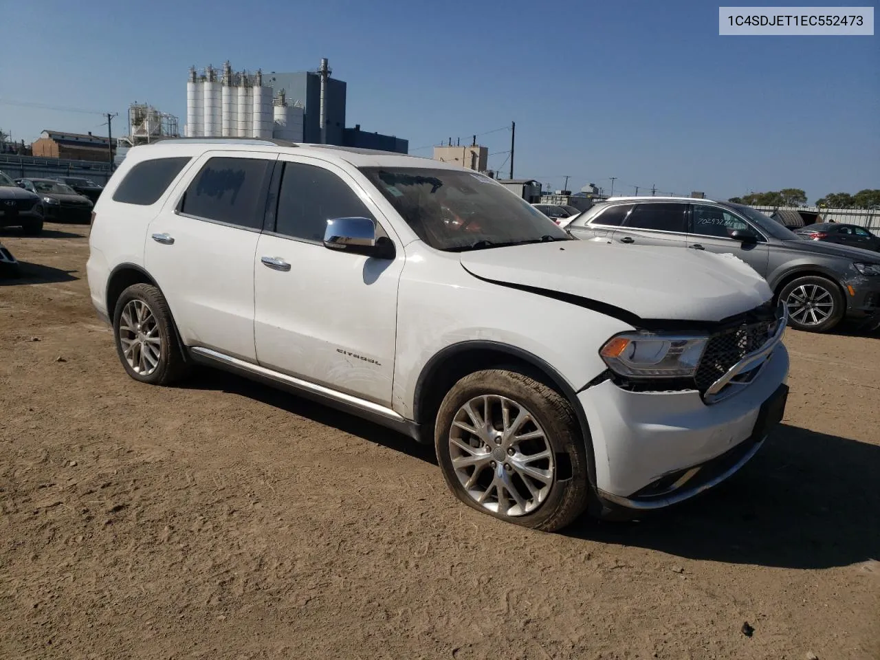 2014 Dodge Durango Citadel VIN: 1C4SDJET1EC552473 Lot: 70741954