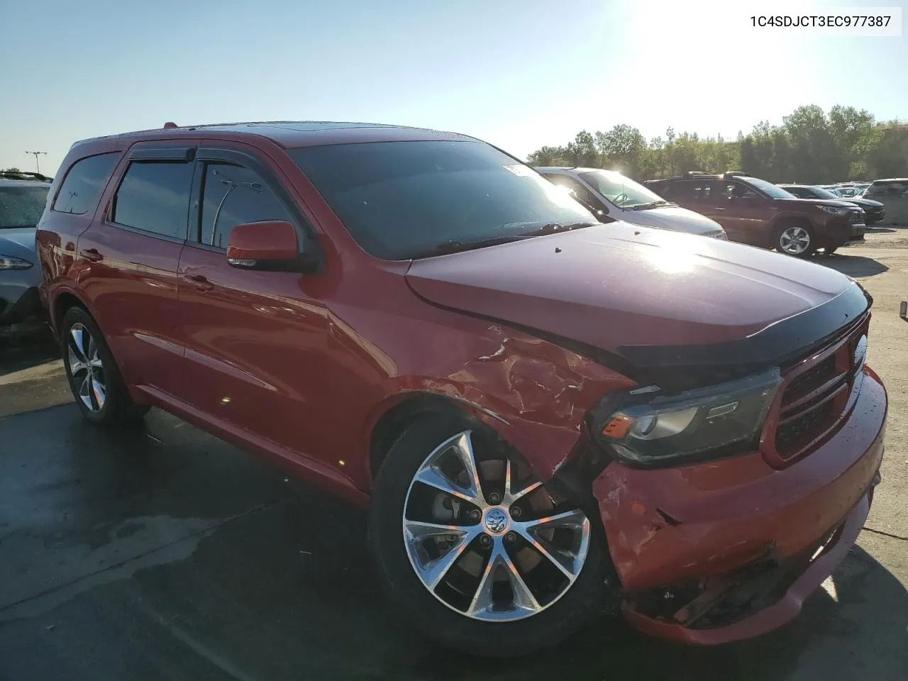 1C4SDJCT3EC977387 2014 Dodge Durango R/T